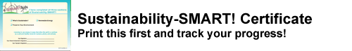 Sustainability-SMART! Certificate